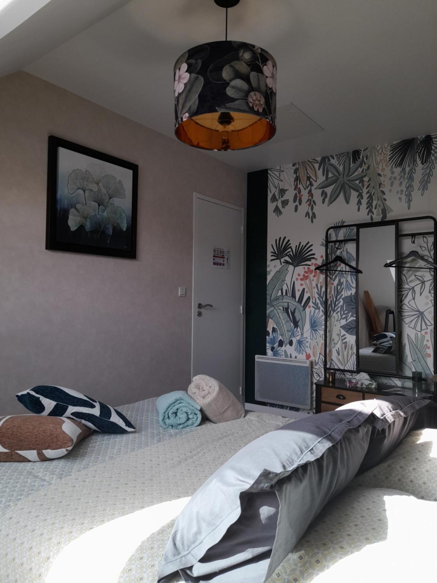Chambre Dans Un Ecrin De Verdure Angrie Eksteriør billede
