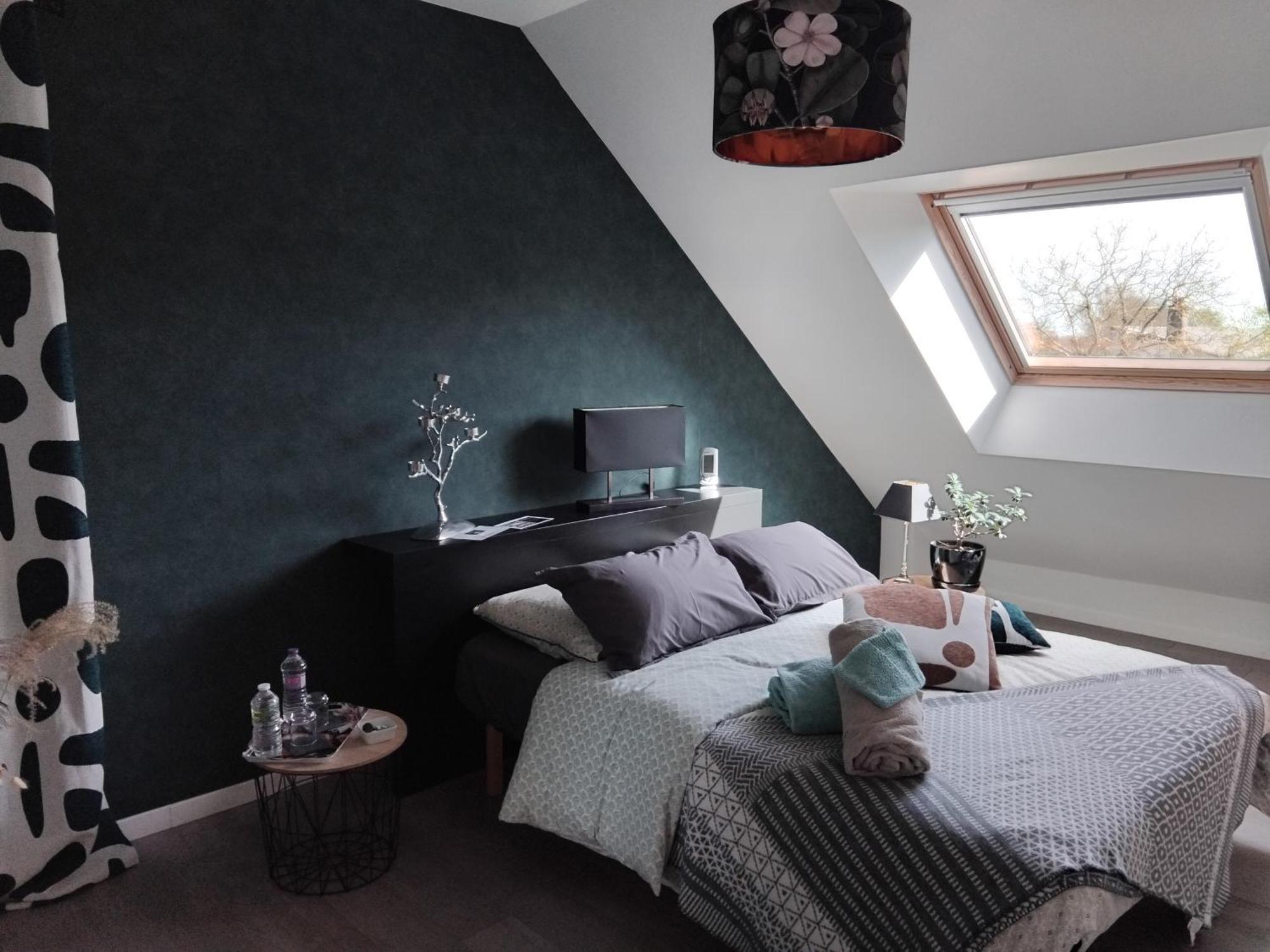 Chambre Dans Un Ecrin De Verdure Angrie Eksteriør billede